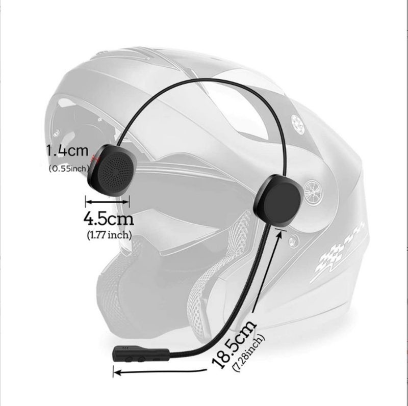 Wireless Motorcycle Helmet Bluetooth Headset