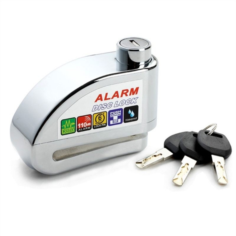 Anti-theft Motorcycle Motorbike Alarm Disc Lock