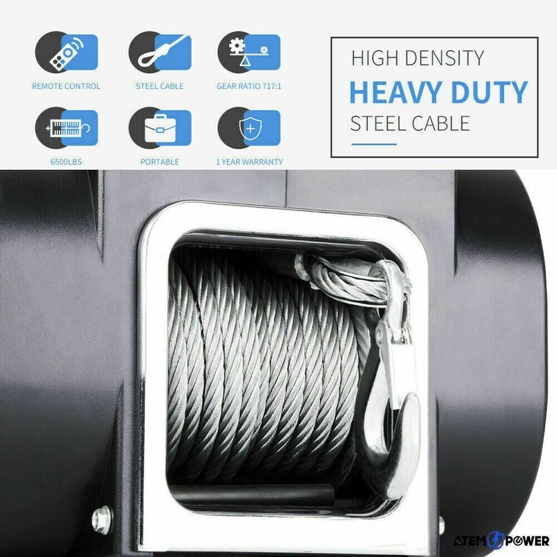 Electric Winch 6500 LBS