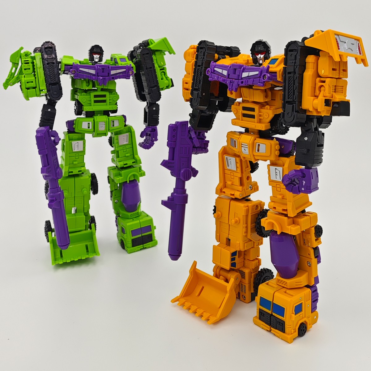 Transformation 6 in 1 Model MINI Devastator 21CM Action Figure