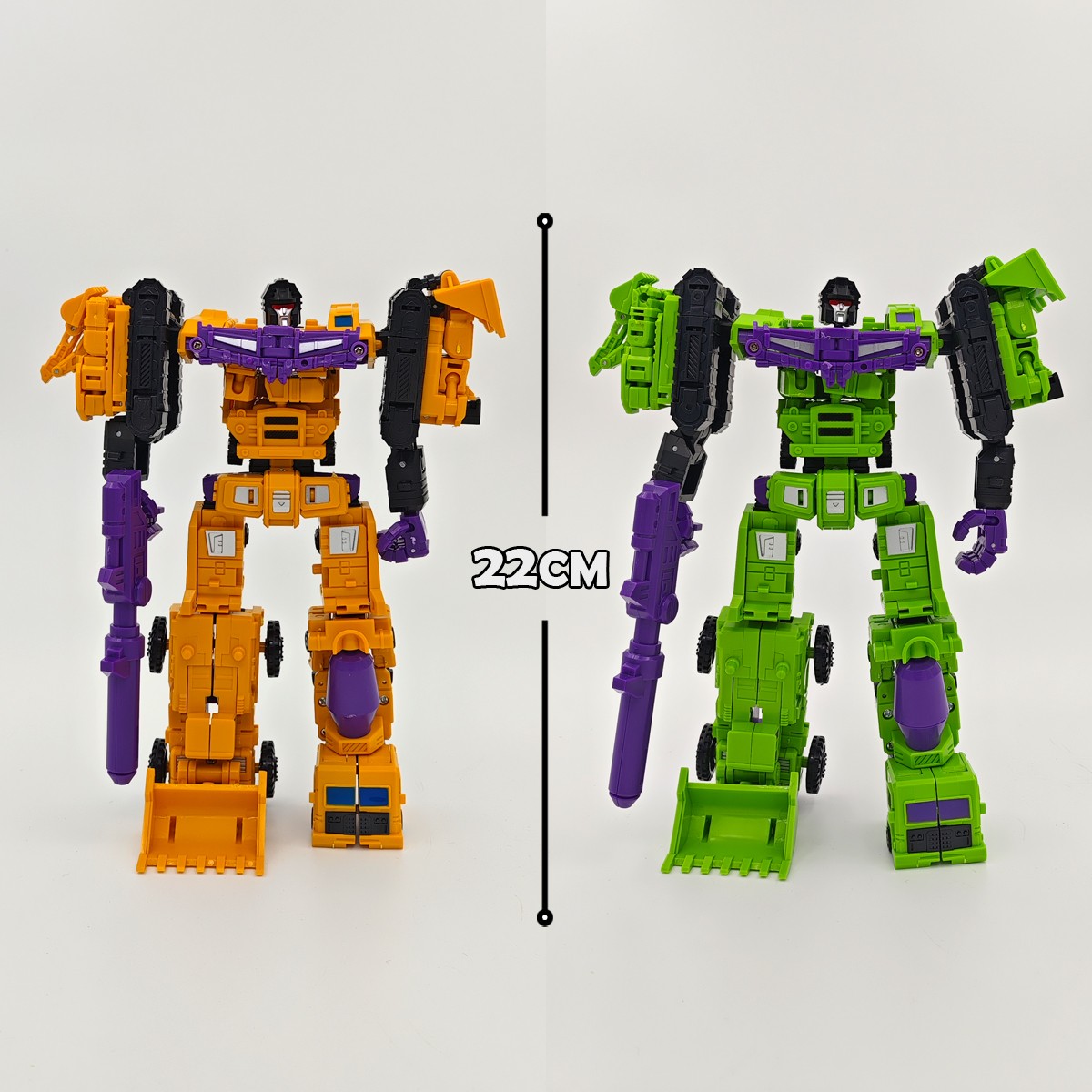 Transformation 6 in 1 Model MINI Devastator 21CM Action Figure