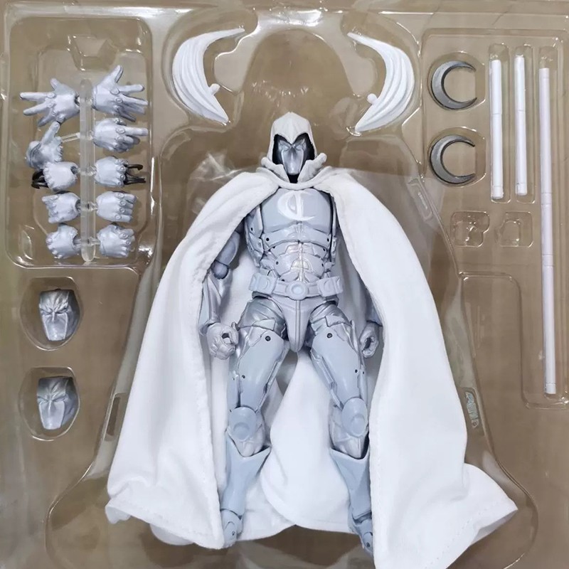 16cm Moon Knight Figure Revoltech AMAZING YAMAGUCHI Avengers