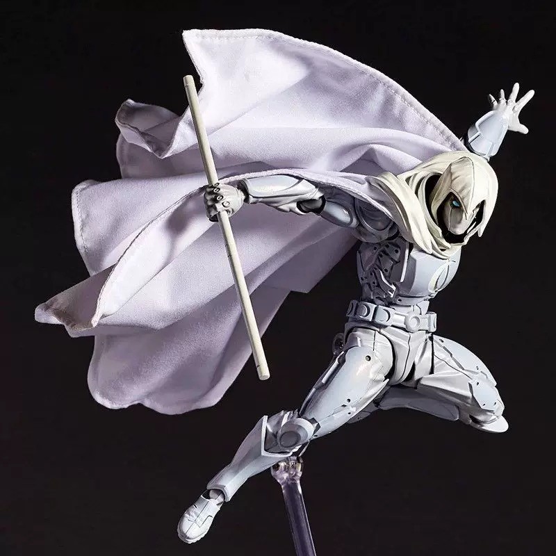 16cm Moon Knight Figure Revoltech AMAZING YAMAGUCHI Avengers