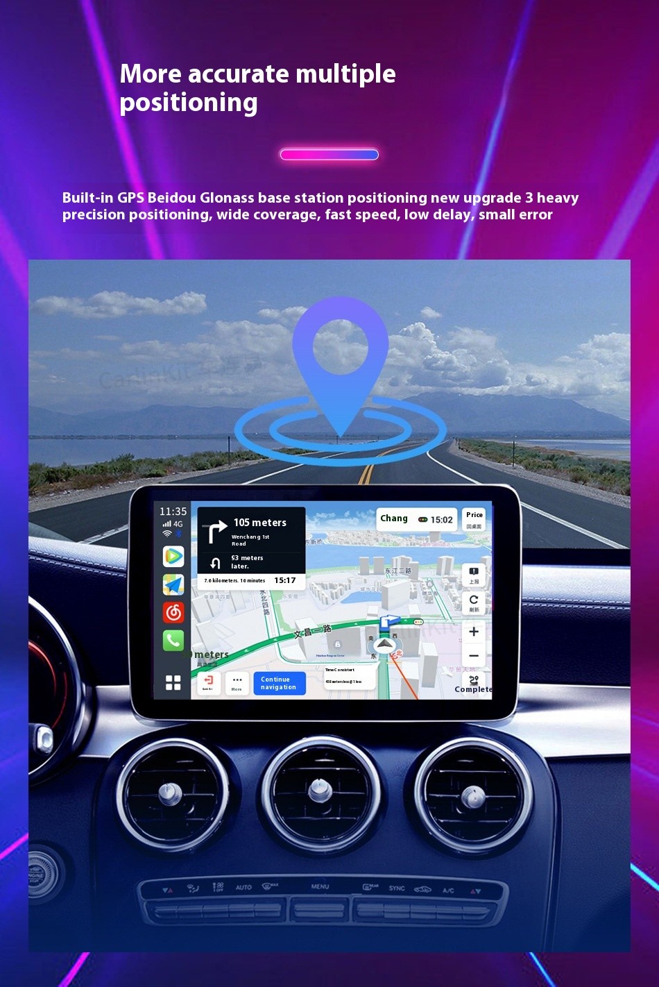 Carplay Smart Car Networking Box Original Car Wired To Wireless Qualcomm