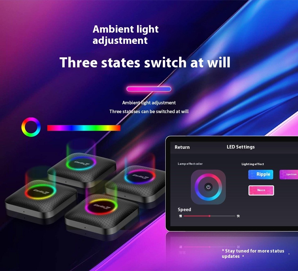 Carplay Smart Car Networking Box Original Car Wired To Wireless Qualcomm