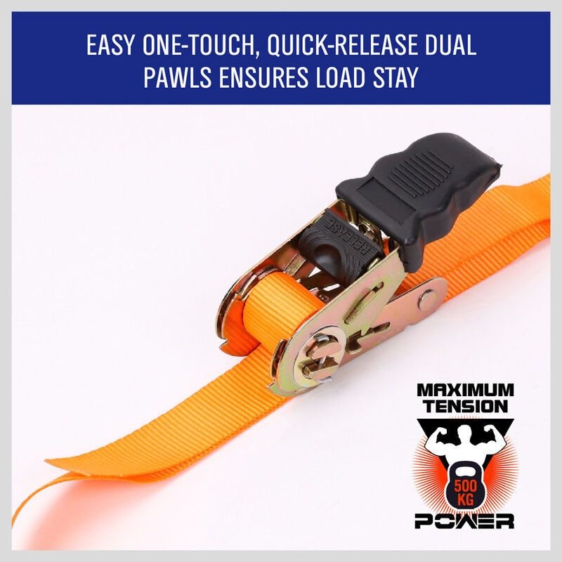 Ratchet Tie Down Strap Motorcycle Packing