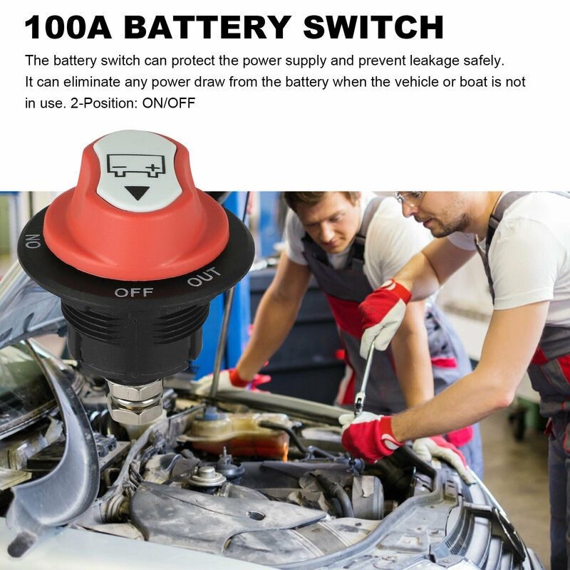 100A Battery Isolator Switch for Car Marine Boat