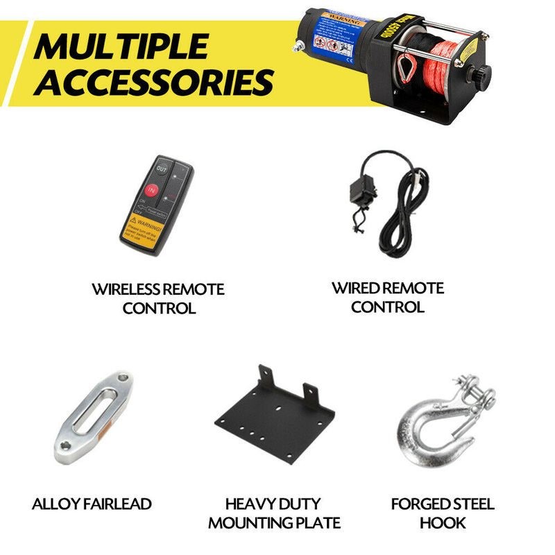 Wireless Winch Electric