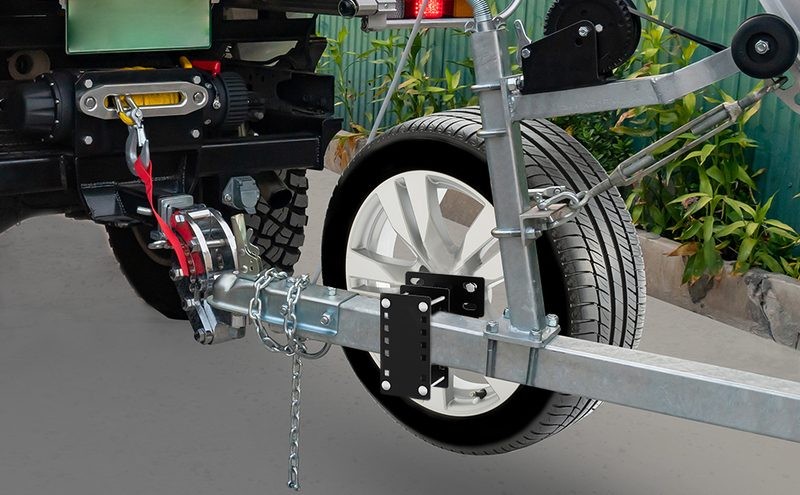 Trailer Wheel Bracket Spare Tire Carrier