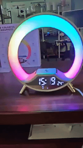 O Wireless Charging Multifunctional Bluetooth Speaker Night light