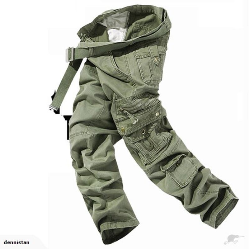 Mens Pants Mens Trousers +Belt