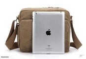 Mens Multi Function Shoulder Bag -Brown