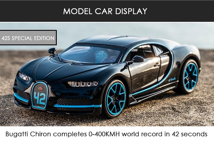 Die Cast Car, BUGATTI Model, 1:32.