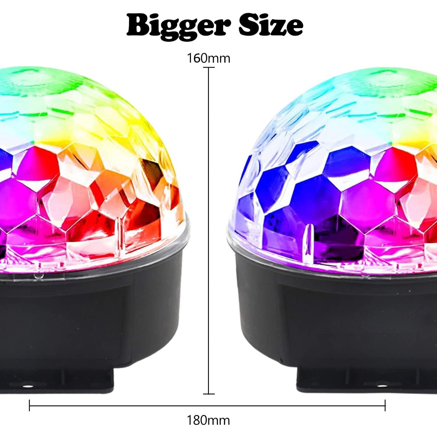 Party Lights with Remote Controller, NZ Power Plug. Sound Activated Mode