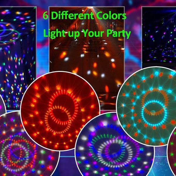 Party Lights with Remote Controller, NZ Power Plug. Sound Activated Mode