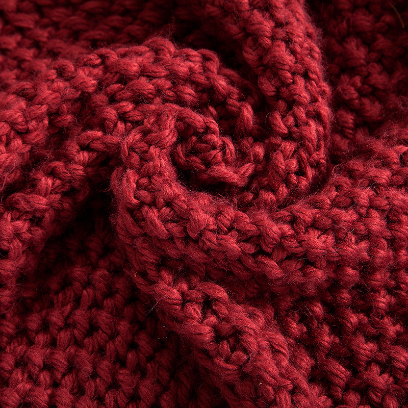 Home Fashion Textile Handmade Shaggy Blanket