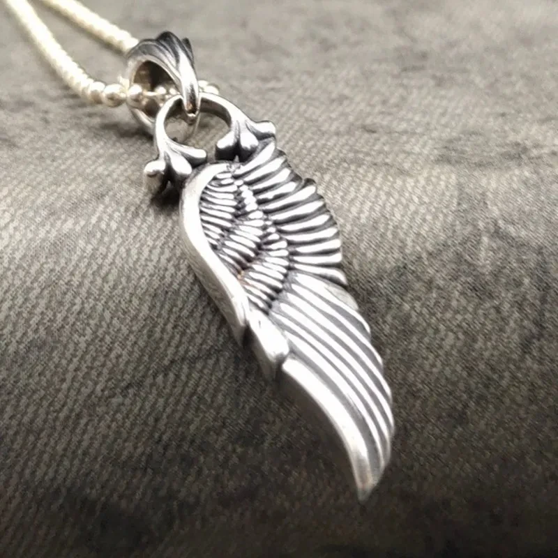Vintage Fashion Feather Wing Pendant