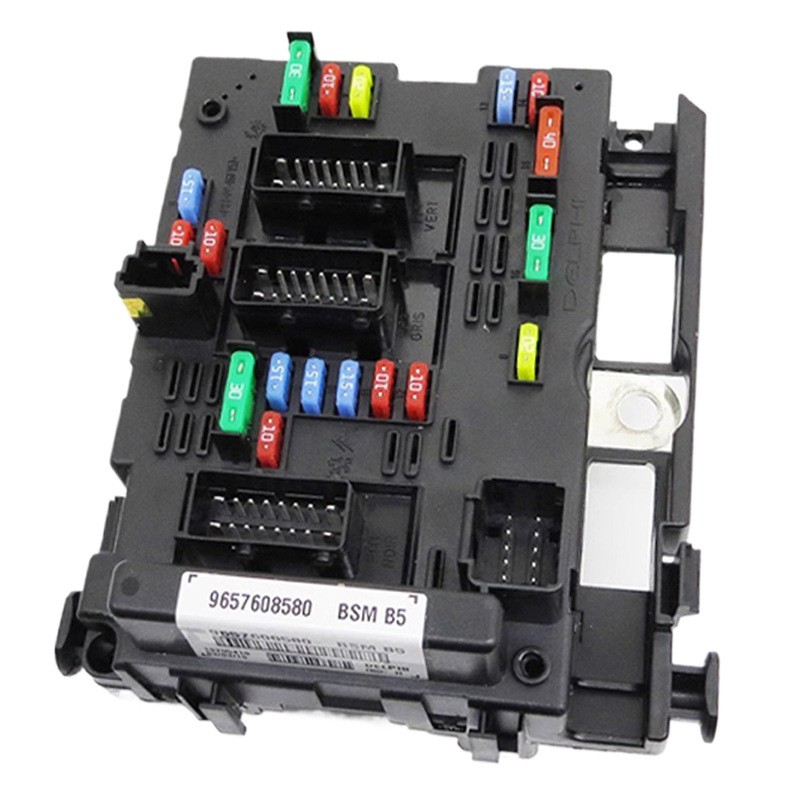 Engine compartment fuse box