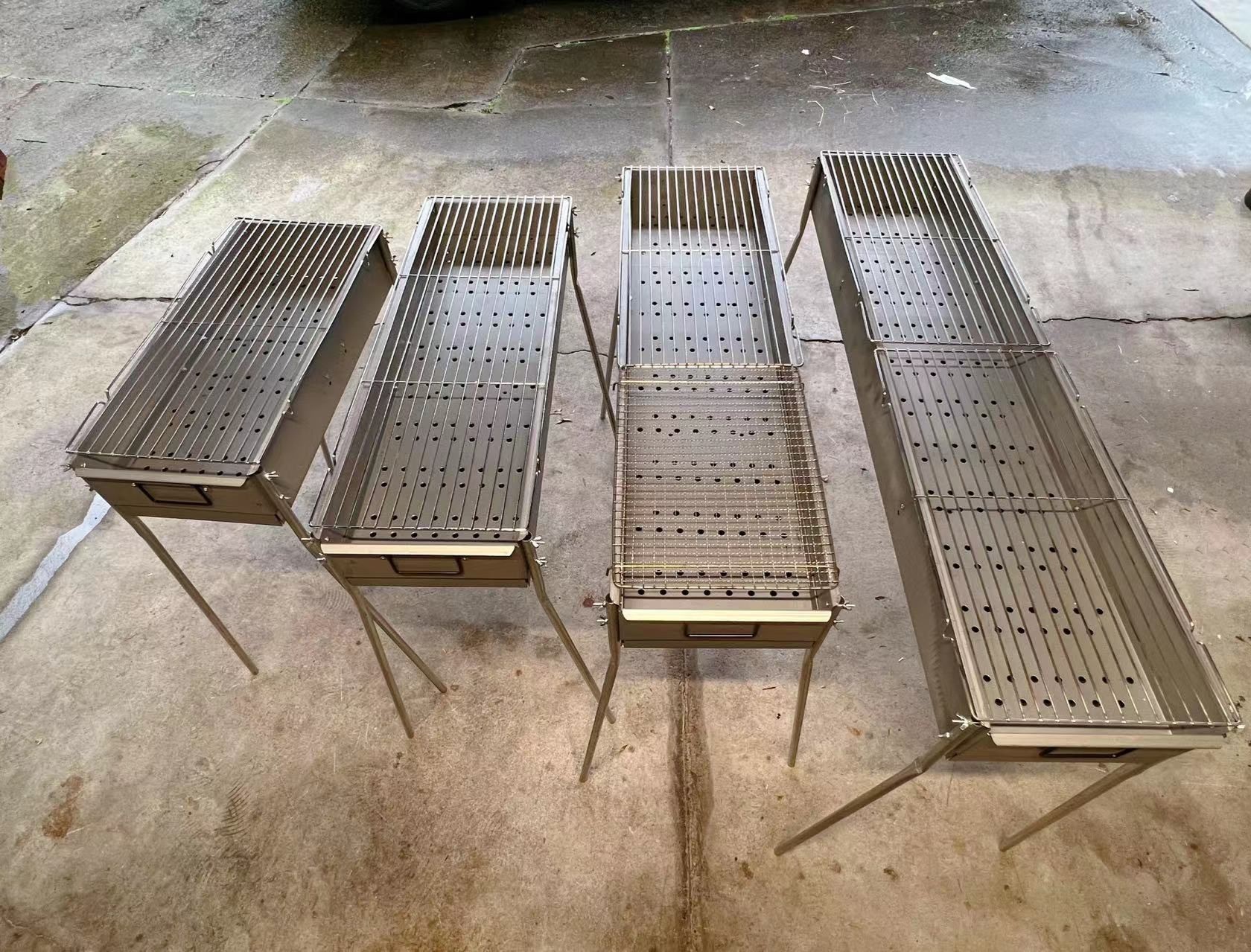 100cm x 26cm Charcoal BBQ grill