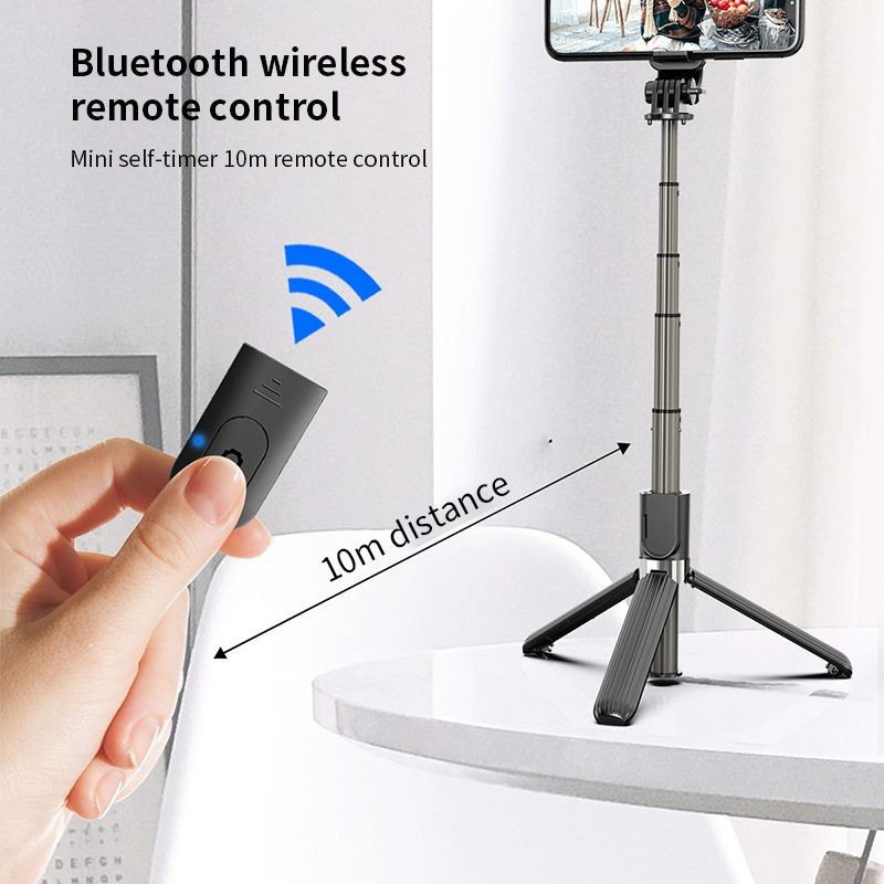 L03 Selfie Stick Wireless Bluetooth Selfie Tripod, Foldable