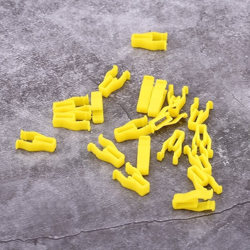 730pcs Car Body Plastic Push Pin Rivet Fasteners Clips Trim Moulding Kit