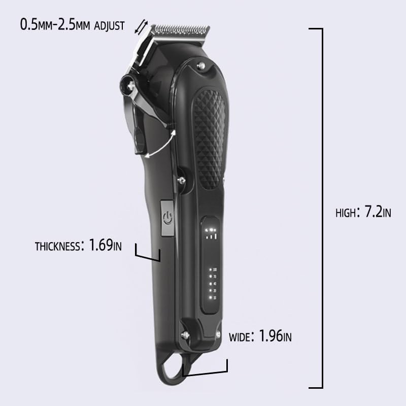 Electric Hair Clippers, Men's Hair Clippers, Home Haircutting Sets, Adjustable Hair Clippers, Cordless and Corded Hair Clippers, Rechargeable Beard Trimmer for Hair and Beard Trimming