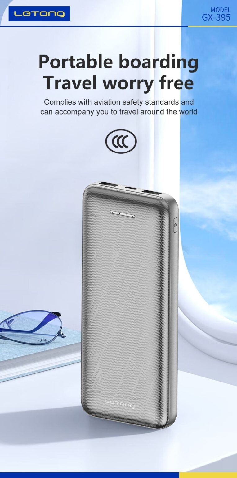 Power Bank, 10000mAh, White