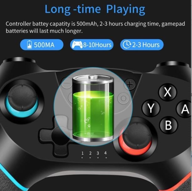 Wireless Controller for Nintendo Switch, Black