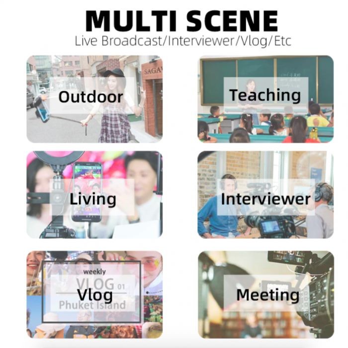 Wireless Lavalier Microphone, Lightning interface.