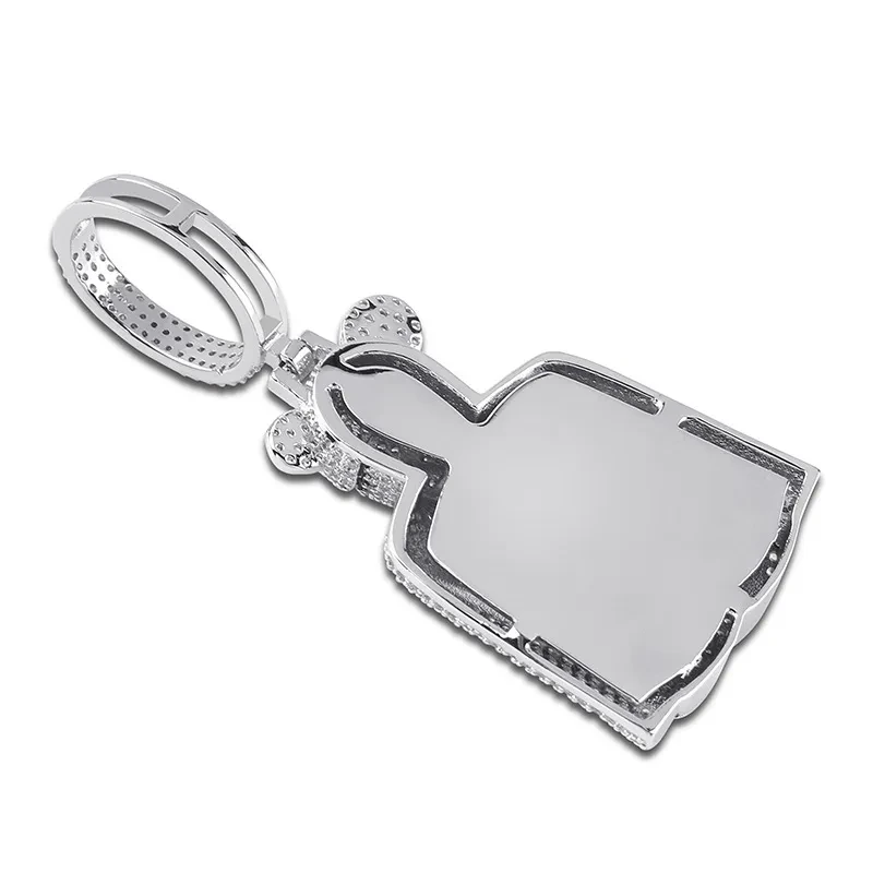 Men's zircon pendant