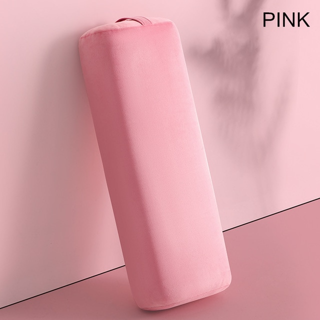 Yoga Bolster Pillow for Meditation and Support Rectangular Yoga Cushion from Machine Washable with Carry Handle