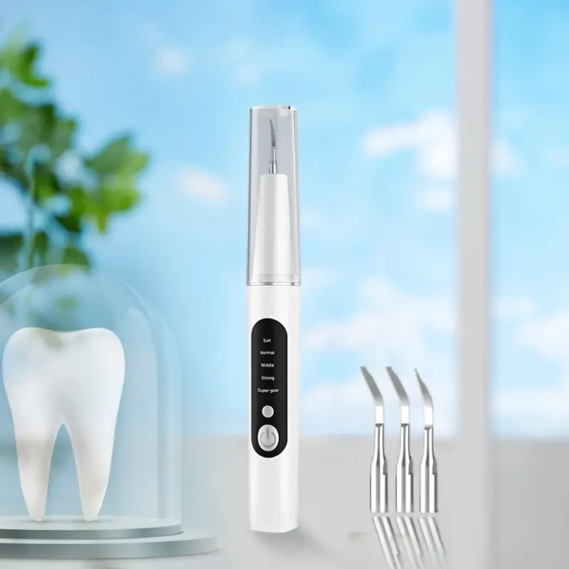 Pet Electric Tooth Cleaner 4 Modes to Remove Teeth Stains and Stones