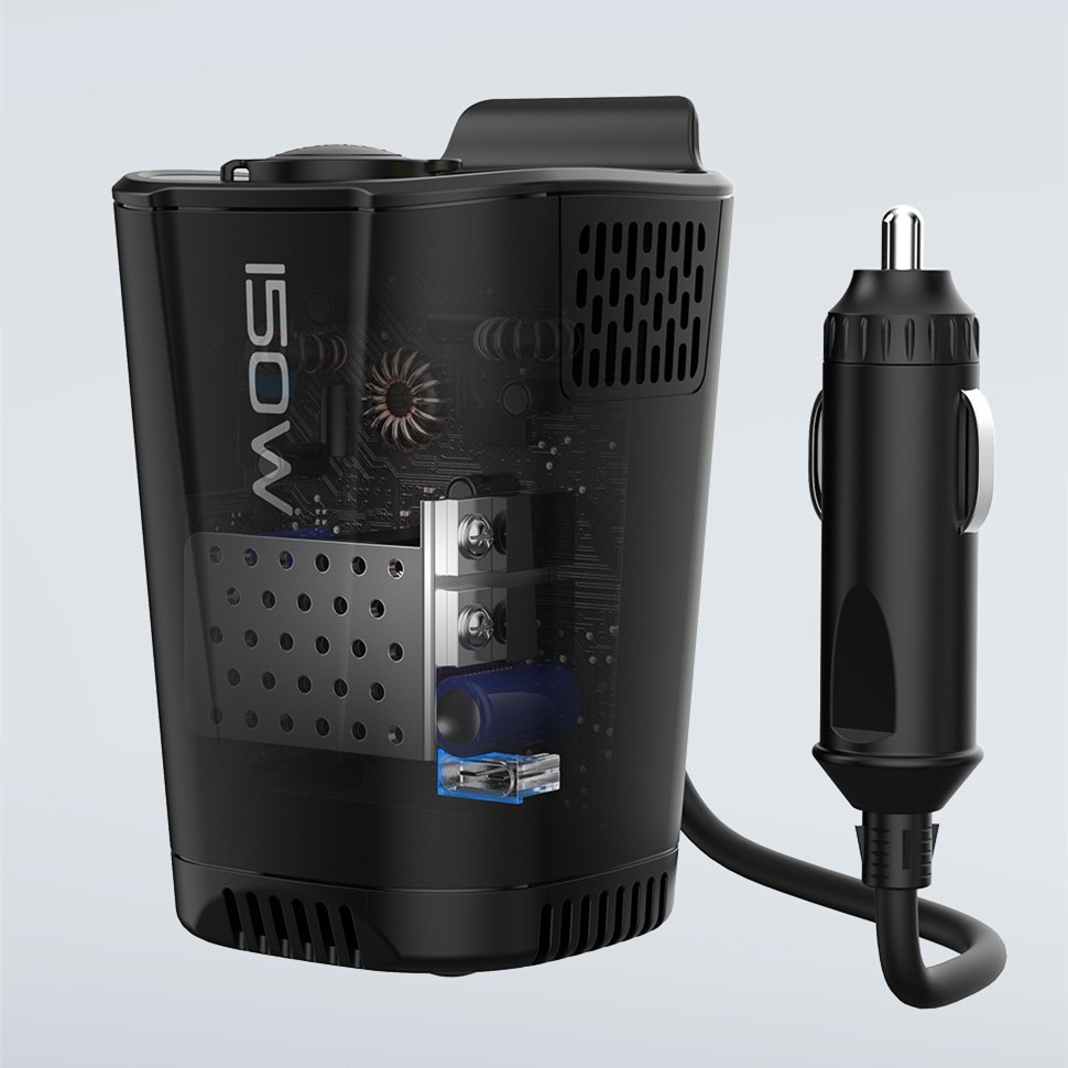 150w 12v To 110v Inverter Car Charger