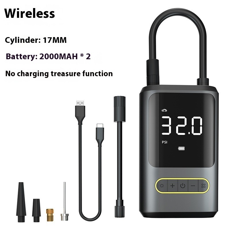 Mini Portable Tire Wireless Charging Car Tire