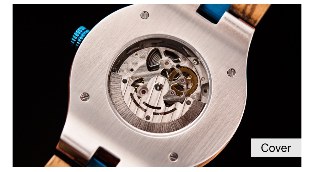 Mechanical Watch Mastery Encased in Wood, Metal, and Glass