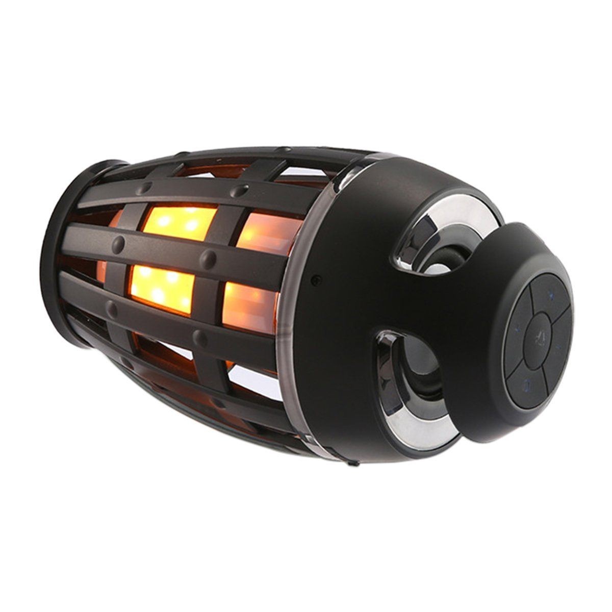 Speaker with LED Flame, Cool Design