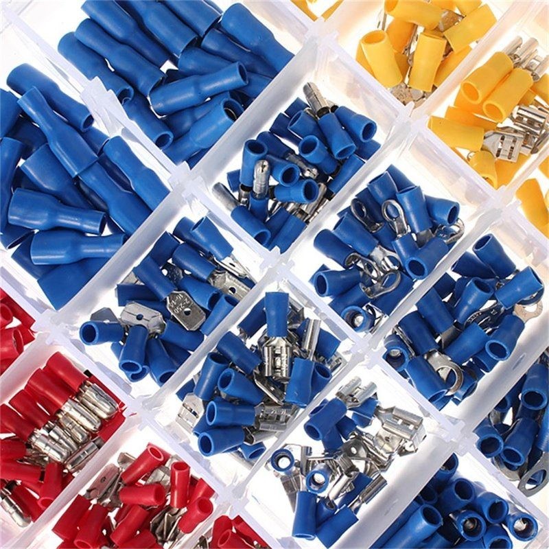 480pcs Electrical Wire Terminal Crimp Connectors