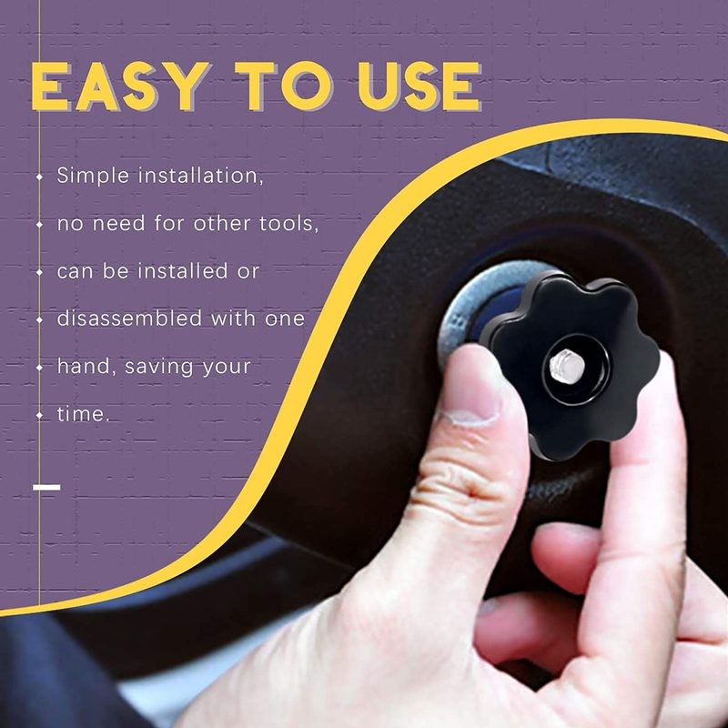 20pcs Tightening Nut M8 Manual Clamping Knob Thumb Nuts