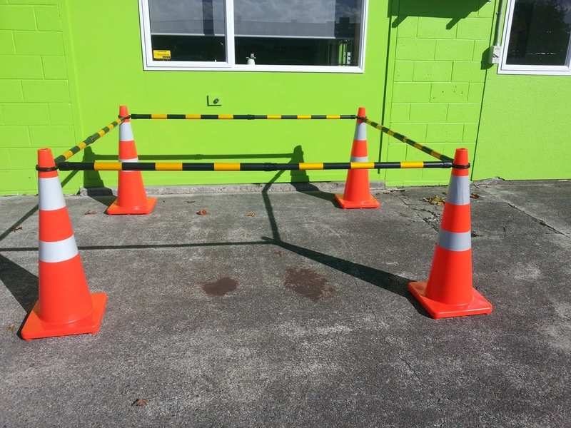 Extendable Cone Bar BARRIER ARMS