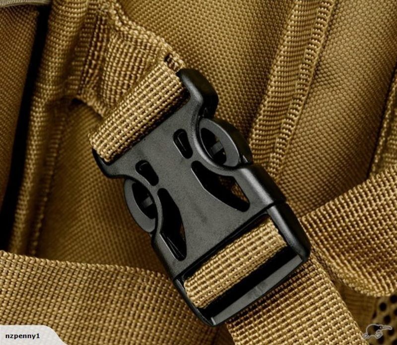 Military Tactical Bag Camping Backpack 50L Sandy Brown