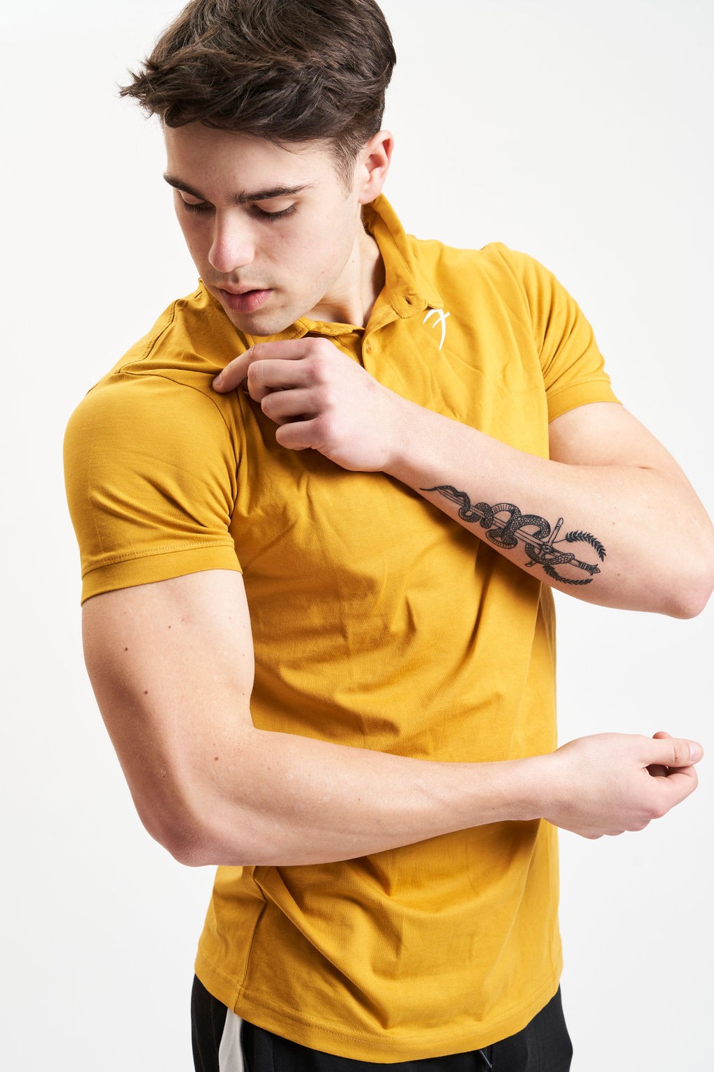 Mustard Polo Tshirt
