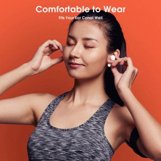 True Wireless Earbuds, Lenovo Brand, High Quality, White