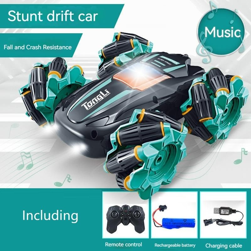 RC Car, RC Stunt car, 4 Wheel drive.