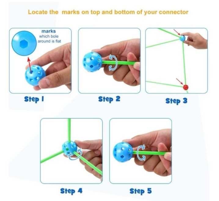 DIY Puzzle Inserted Tent