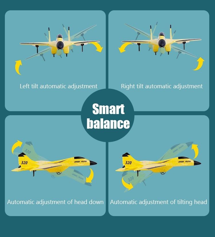 Drone, EPP Remote Control Aircraft, MIG 320 Model Design
