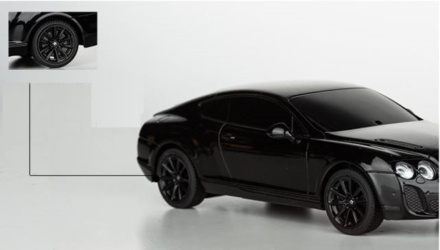 RC Car, License Bentley Model Car, Metal Body, Premium Quality