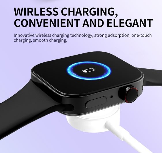 Smart Watch, KUMI KU2 MAX, Black, 1 Year Warranty