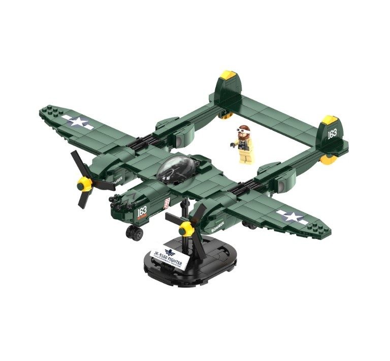 Thunder Fighter Building Blocks, 502PCS.
