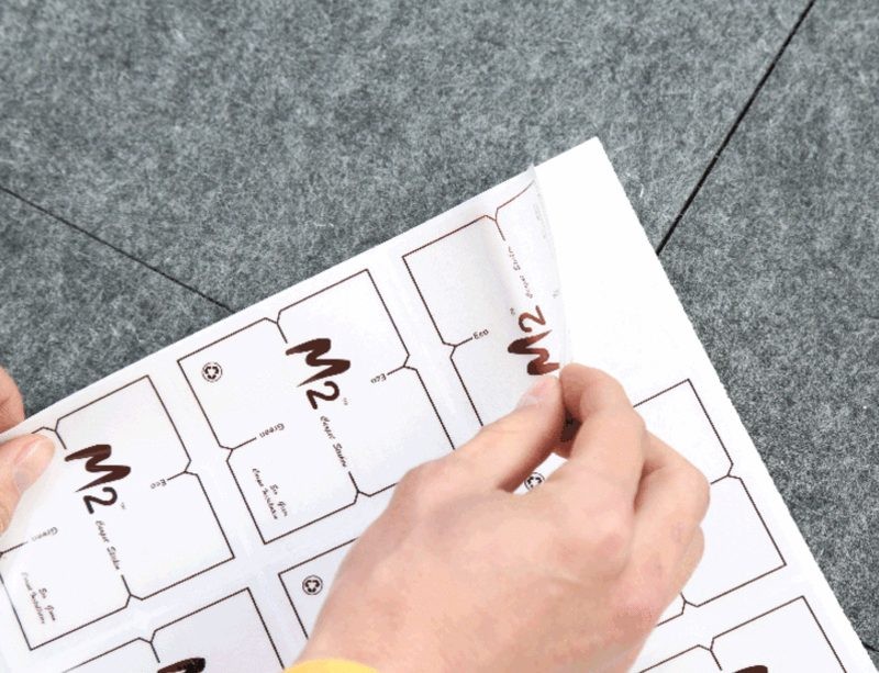 Carpet Tiles Mat Brown Stripe 1KG Per Tile