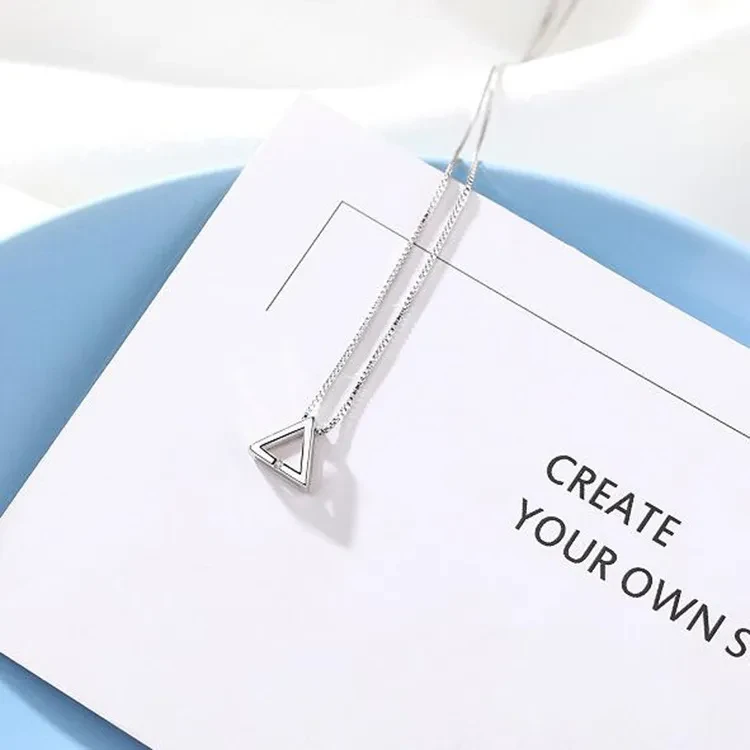Geometric triangle Pendant